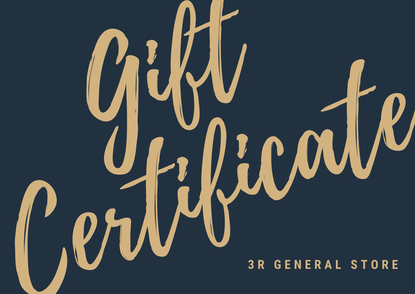 3R General Store Gift Card