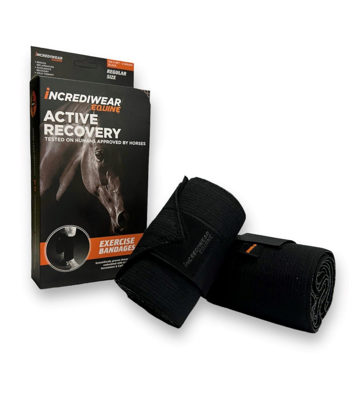 Incrediwear Circulation Exercise Bandages | Black